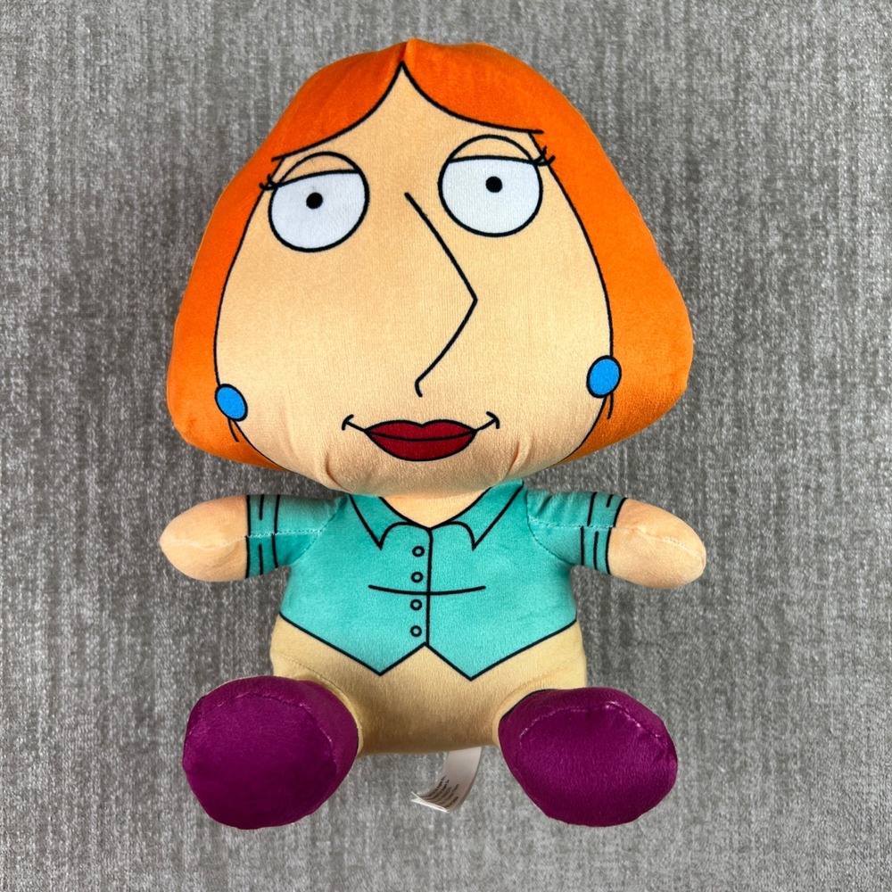 Family Guy Lois Griffin Plush Toy 9" Orange Teal Cartoon Character Collectible